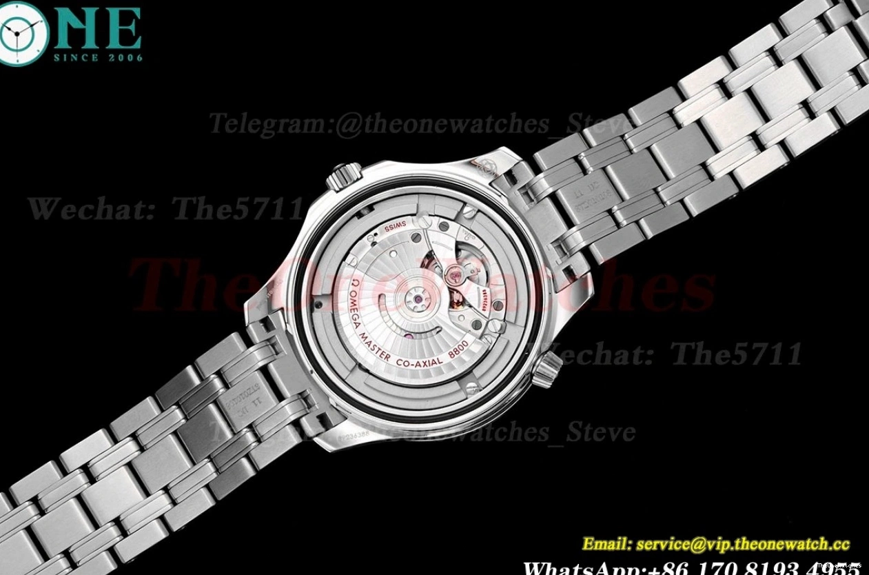 Seamaster Wht A8800 SS SS blue 300m 42mm JVSF 0112